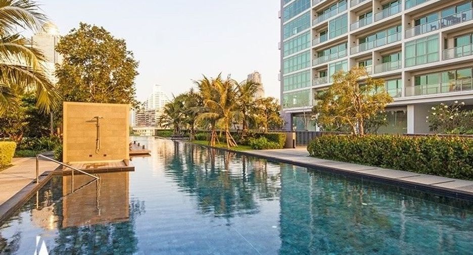 À vendre studio condo à Sathon, Bangkok