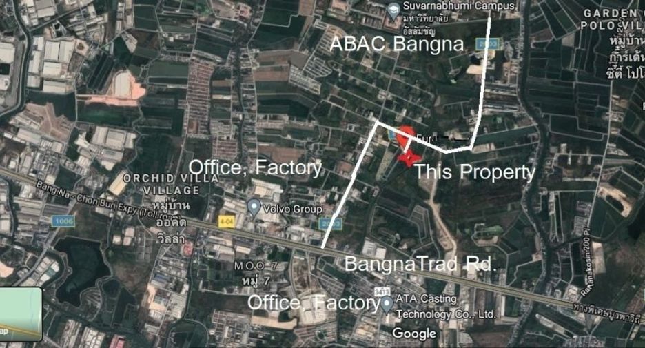 À vendre 105 chambres appartement à Bang Sao Thong, Samut Prakan