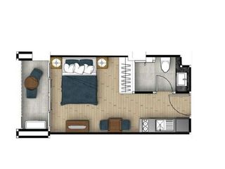 For sale studio condo in Cha Am, Phetchaburi