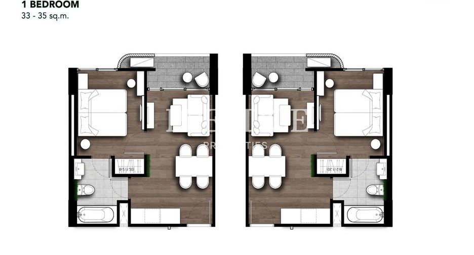 Wohnung zum Kauf mit Studio in Sattahip, Chonburi
