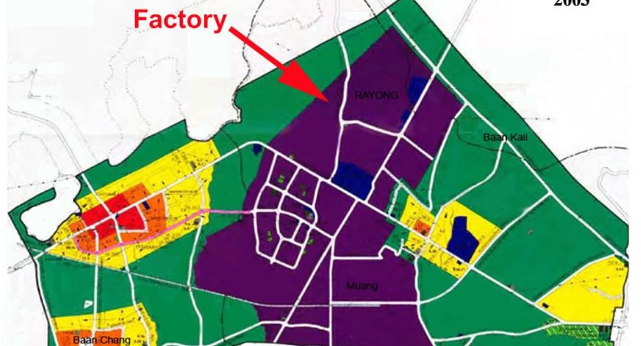 For sale 2 bedrooms warehouse in Mueang Rayong, Rayong