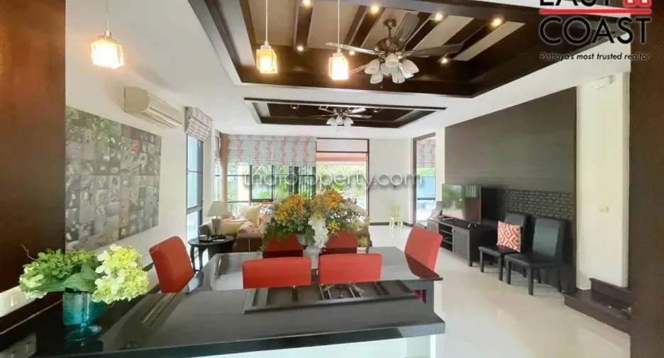For rent and for sale 4 bedrooms house in Bang Lamung, Chonburi