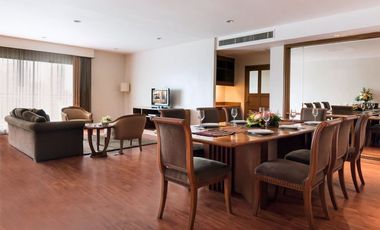 For rent 3 bedrooms serviced apartment in Sathon, Bangkok
