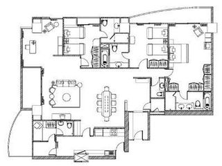 For rent 3 ベッドルーム serviced apartment in Sathon, Bangkok