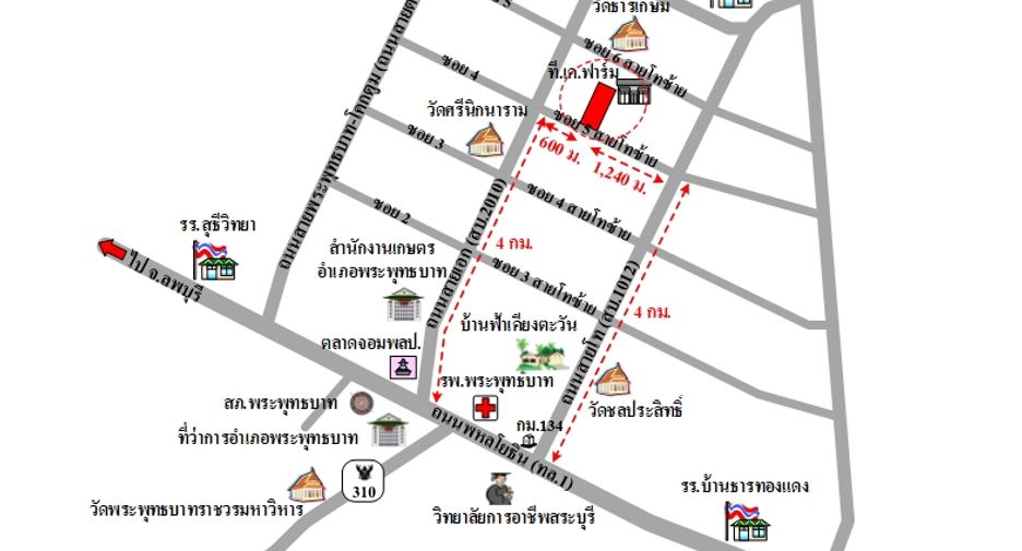 For sale land in Phra Phutthabat, Saraburi