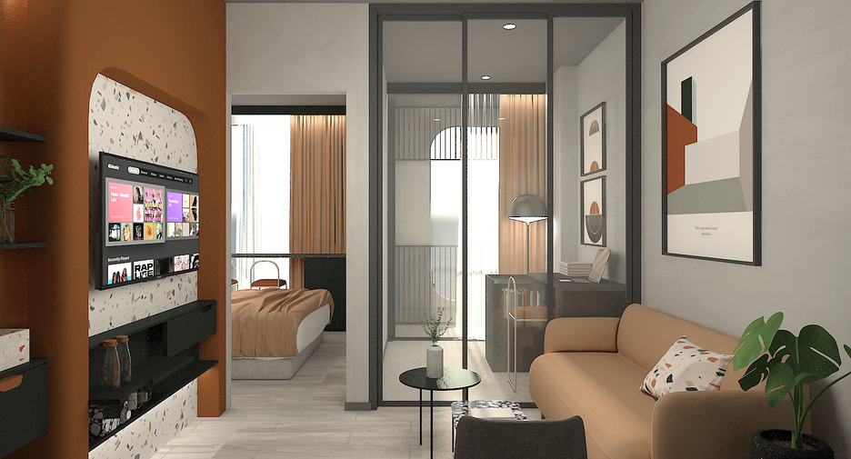 For sale 1 Beds condo in Huai Khwang, Bangkok
