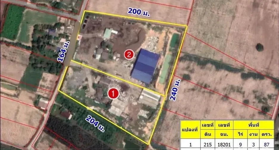 For sale warehouse in Phanat Nikhom, Chonburi