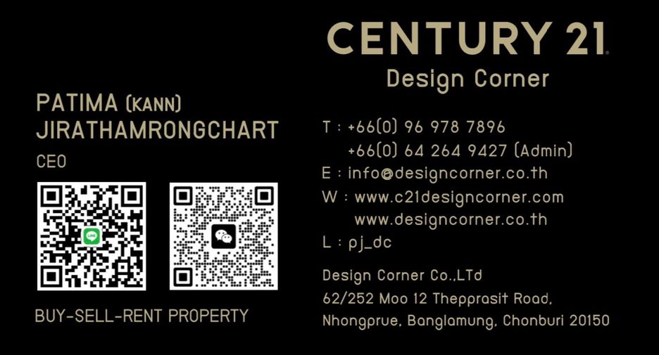 For sale 4 bedrooms house in Bang Lamung, Chonburi