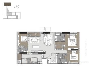 À vendre 3 chambres condo à Khlong Toei, Bangkok