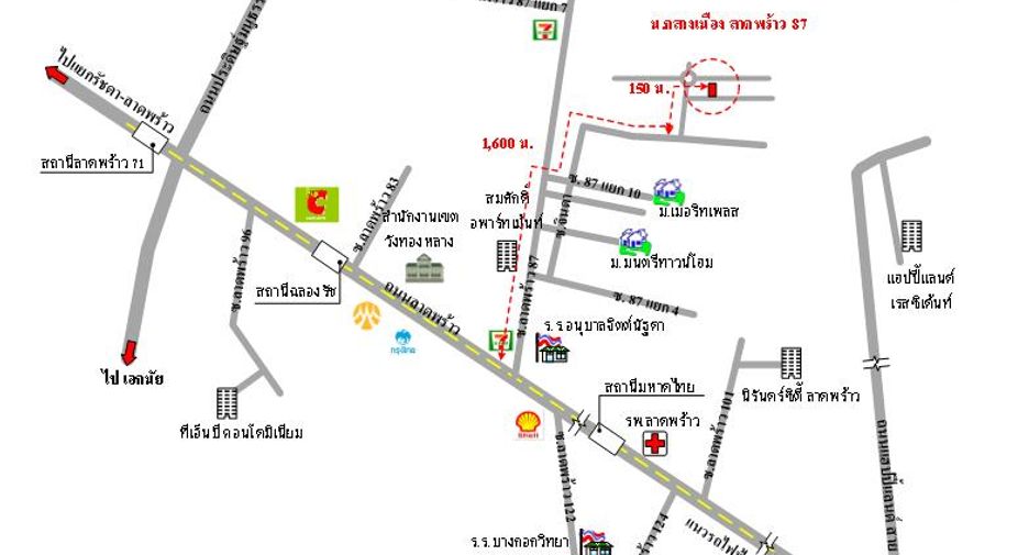 For sale 3 bedrooms townhouse in Wang Thonglang, Bangkok
