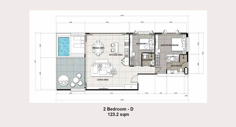 For sale 2 bed condo in Bang Lamung, Chonburi