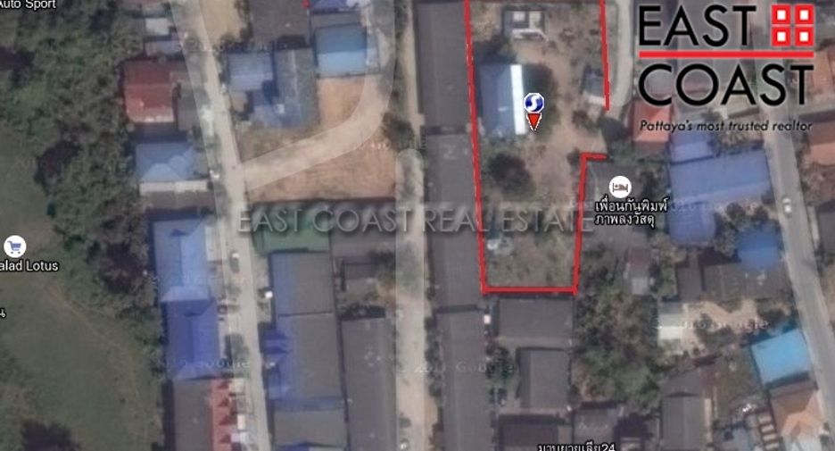 À vendre terrain à Bang Lamung, Chonburi