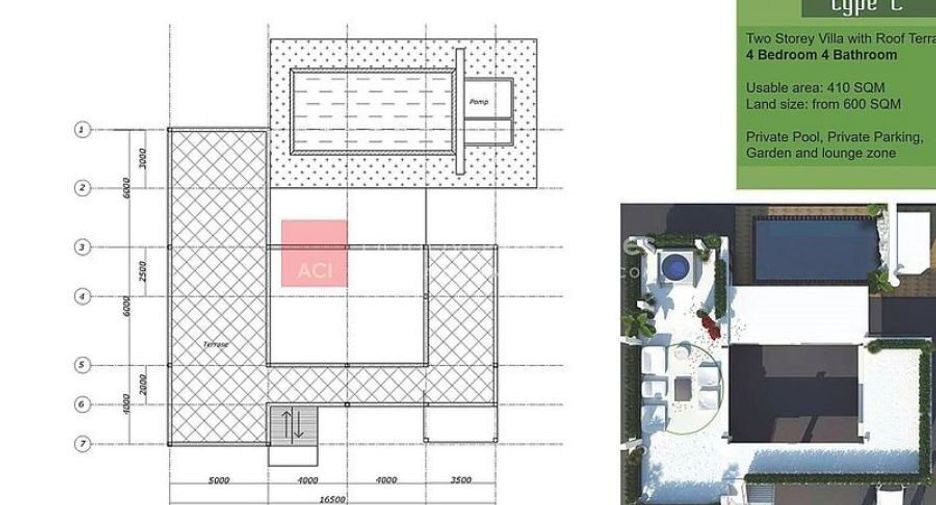 For sale 4 bedrooms house in Bang Lamung, Chonburi