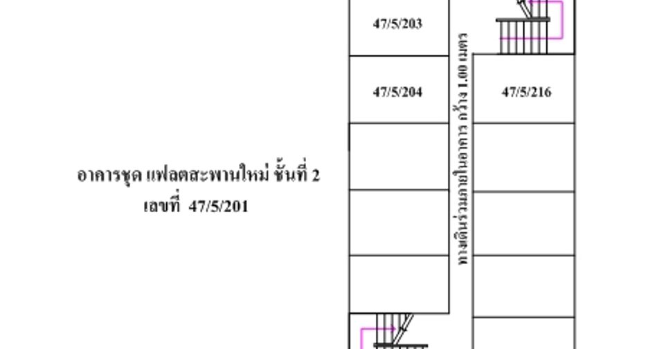 For sale studio apartment in Bang Khen, Bangkok