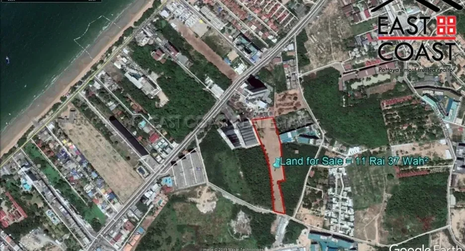 For sale land in Jomtien, Pattaya
