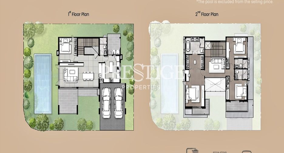ขาย 4 ห้องนอน บ้านเดี่ยว ใน บางละมุง, ชลบุรี