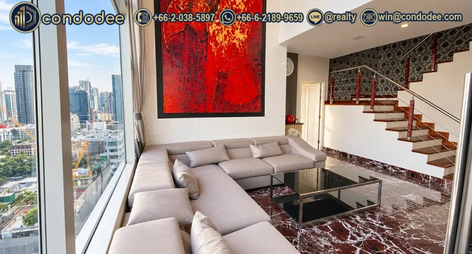 For sale 3 bedrooms condo in Watthana, Bangkok