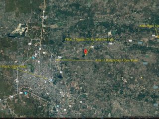 For sale land in Mueang Udon Thani, Udon Thani