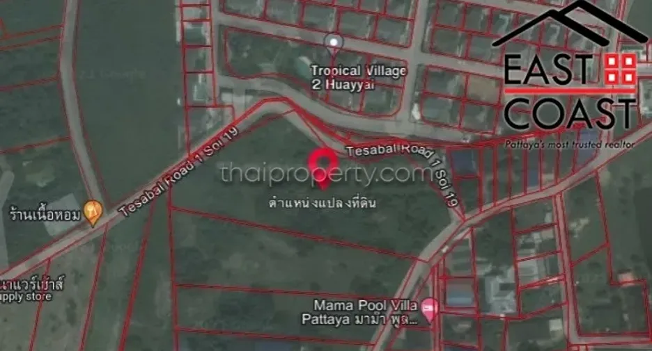 Terreno en venta en Bang Lamung, Chonburi
