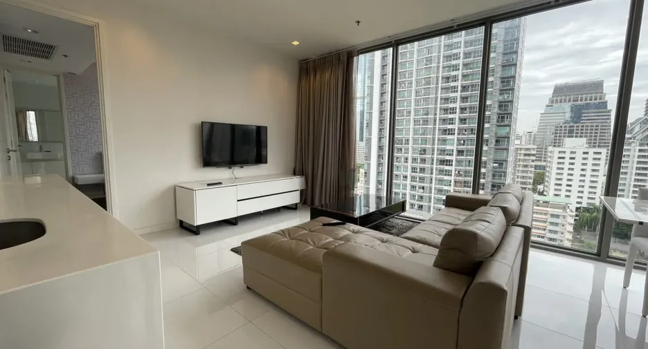 For rent 2 bed condo in Sathon, Bangkok