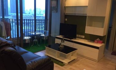 For rent 2 bed condo in Huai Khwang, Bangkok