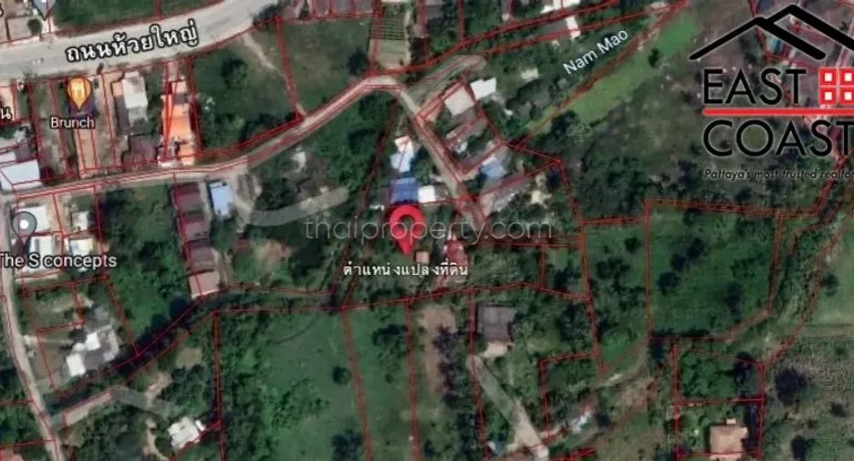 For sale land in Huay Yai, Pattaya