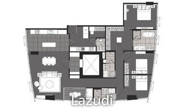 For sale 3 Beds condo in Watthana, Bangkok