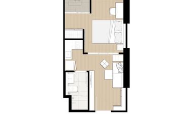 For rent 1 bed condo in Phaya Thai, Bangkok