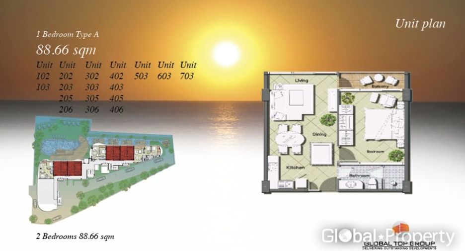 For sale 1 bed condo in North Pattaya, Pattaya