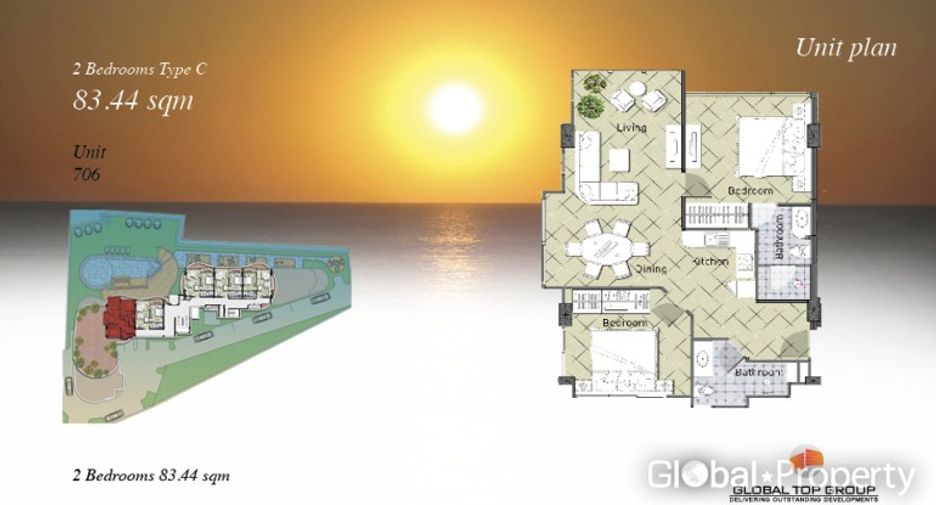 For sale 1 bed condo in North Pattaya, Pattaya