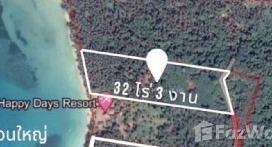For sale land in Ko Kut, Trat