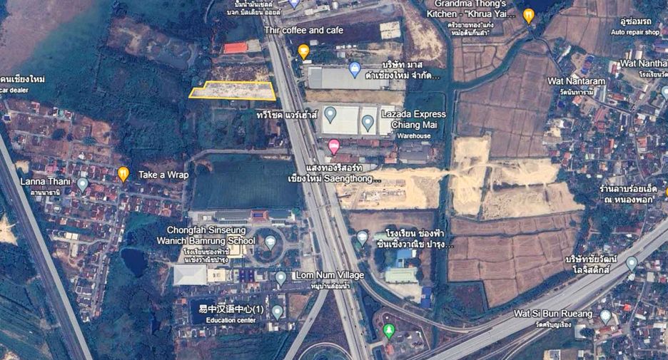 出售 土地 在 Saraphi, Chiang Mai