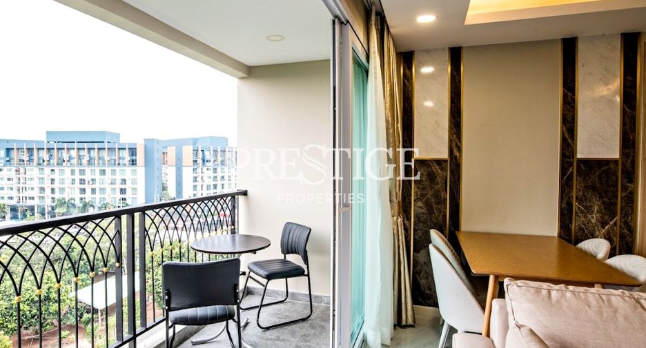 For sale and for rent 2 bedrooms condo in Bang Lamung, Chonburi