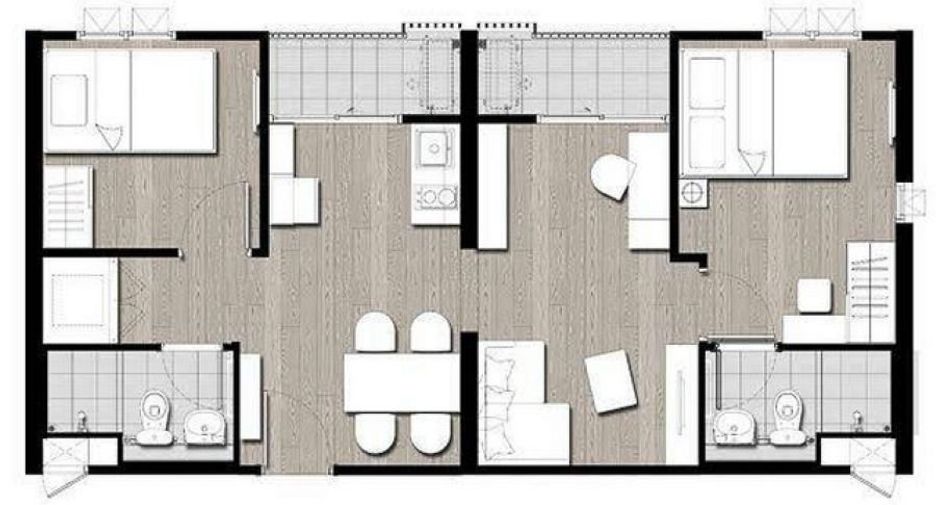 ขาย 2 ห้องนอน คอนโด ใน บางพลัด, กรุงเทพฯ