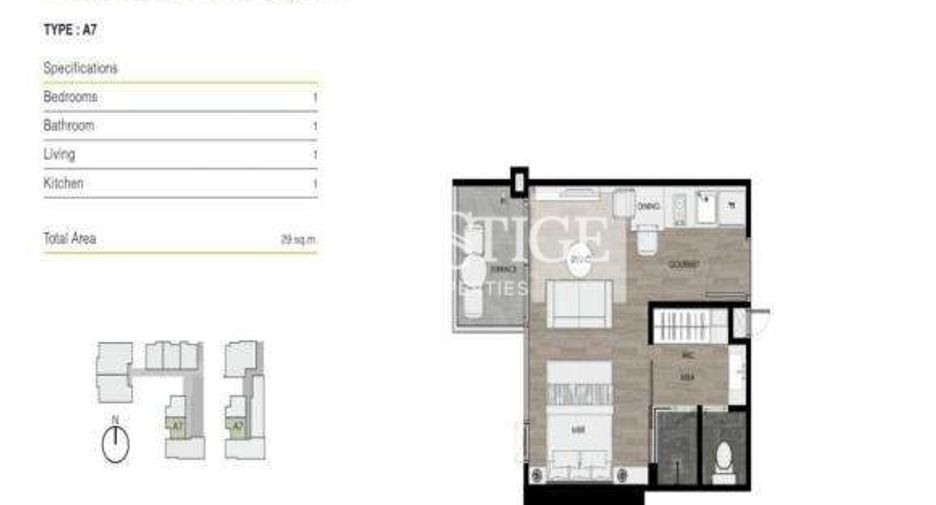 Condo en venta de estudio en Pratumnak, Pattaya