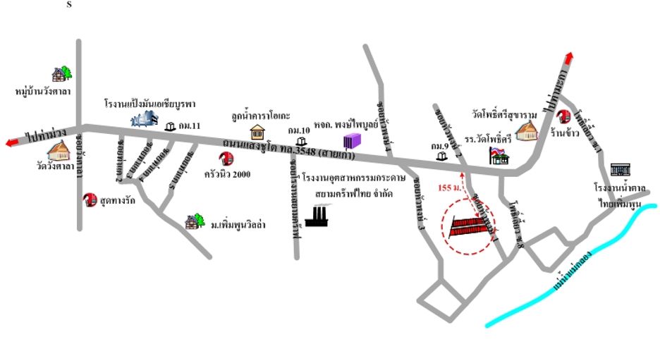 出售 10 卧室 联排别墅 在 Tha Muang, Kanchanaburi