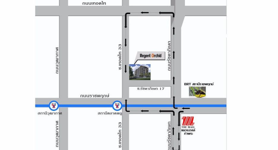 For rent and for sale 1 bed condo in Thon Buri, Bangkok