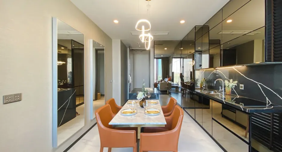 For rent 2 bed condo in Khlong Toei, Bangkok