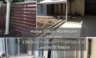 For rent 10 bed house in Saphan Sung, Bangkok