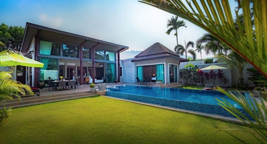 For rent and for sale 4 bedrooms villa in Thalang, Phuket