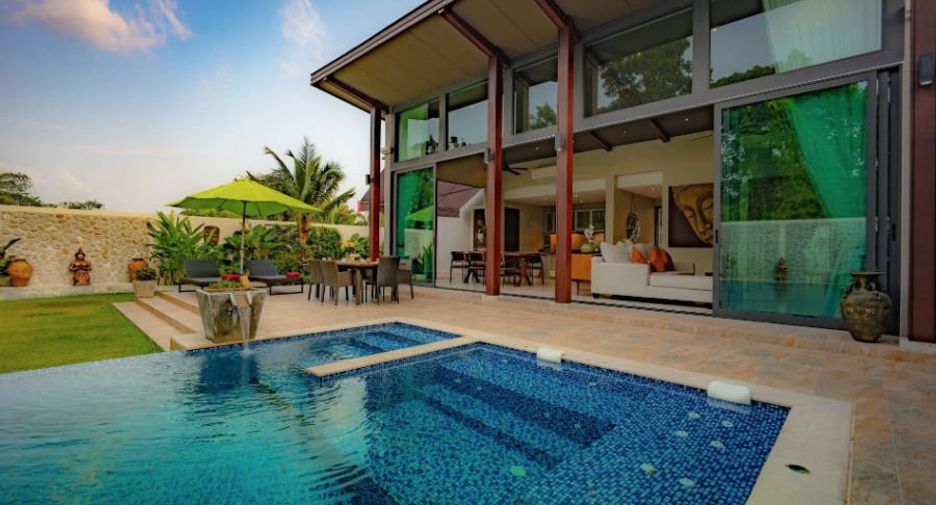 For rent and for sale 4 bedrooms villa in Thalang, Phuket