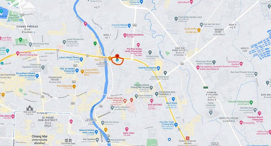 Продажа Участок в Mueang Chiang Mai, Чианг Маи