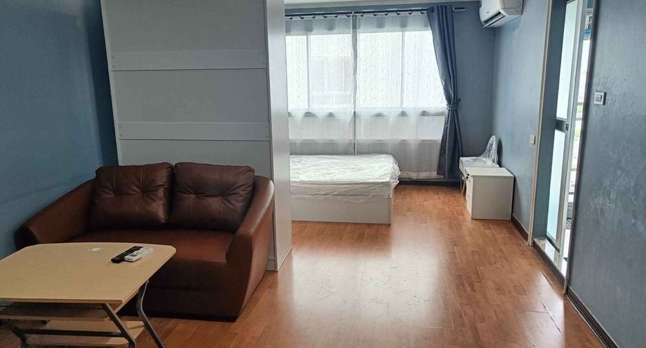 For rent studio condo in Huai Khwang, Bangkok
