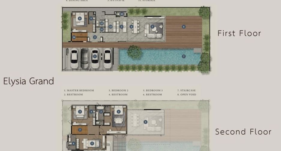 For sale 4 bedrooms house in Bang Lamung, Chonburi