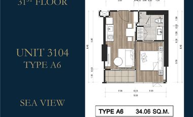 For sale 1 Beds condo in Pratumnak, Pattaya