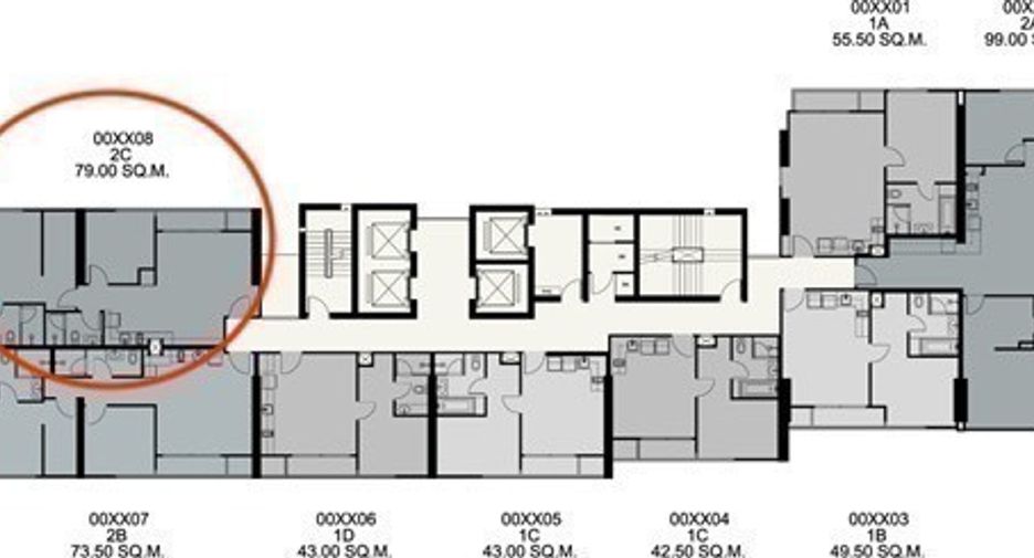 For rent and for sale 2 bedrooms condo in Watthana, Bangkok