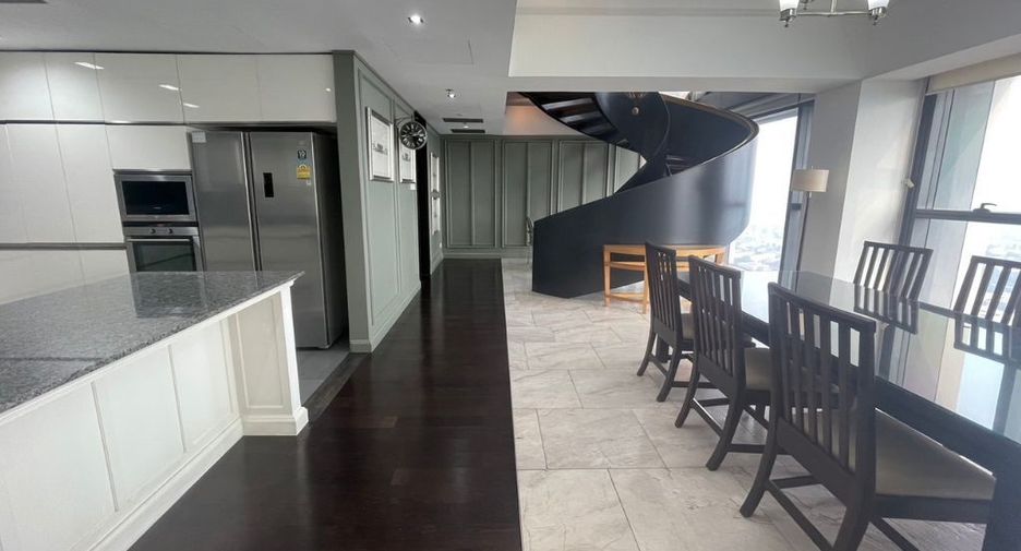 For rent 4 bedrooms condo in Sathon, Bangkok
