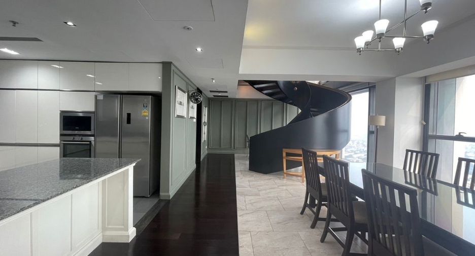 For rent 4 bedrooms condo in Sathon, Bangkok