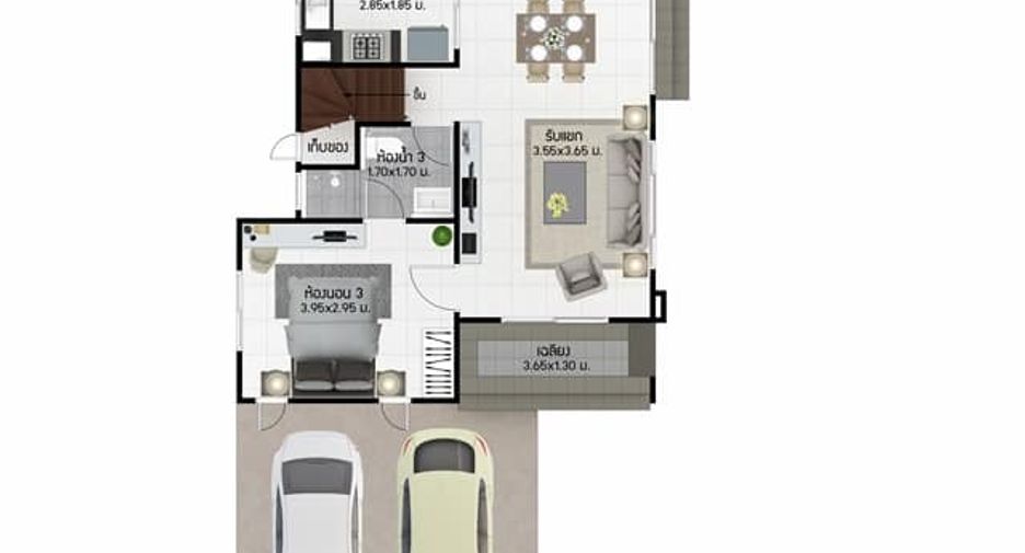 For sale 3 bedrooms house in Bang Phli, Samut Prakan
