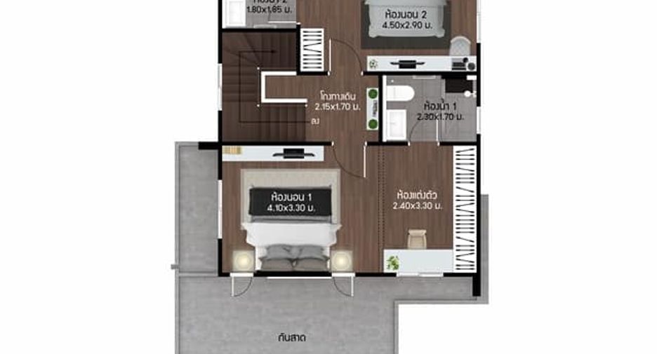 For sale 3 bedrooms house in Bang Phli, Samut Prakan